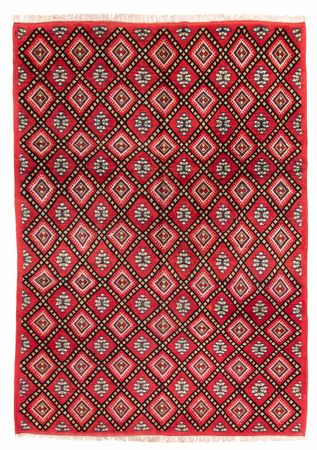 Alfombra bereber - 281 x 198 cm - rojo