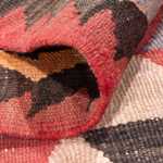 Tappeto corsia Tappeto Kelim - Vecchio - 425 x 165 cm - rosso chiaro