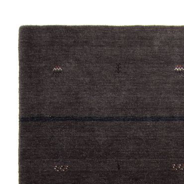 Gabbeh Rug - Loribaft Softy - 240 x 173 cm - dark brown