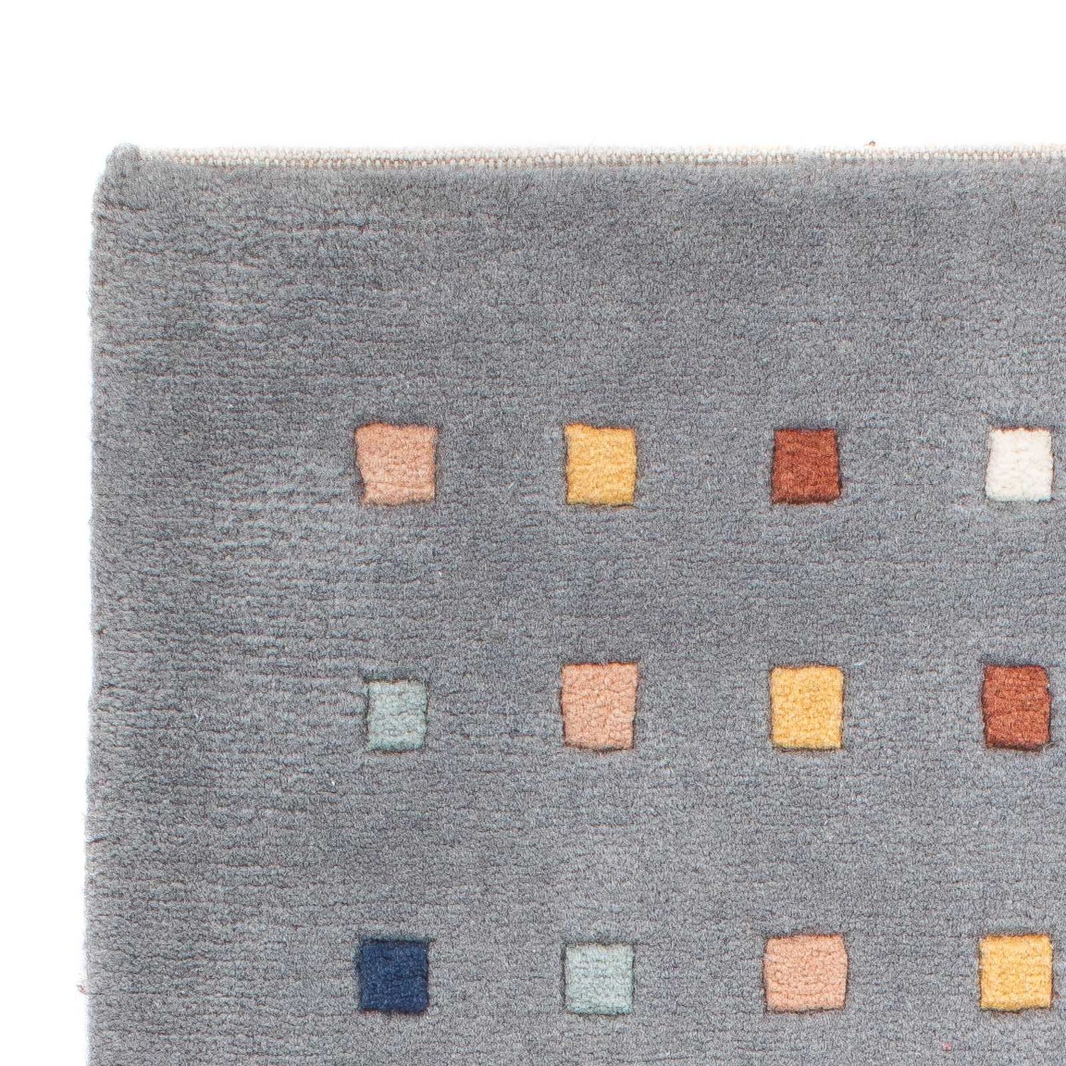 Dywan z Nepalu - 140 x 70 cm - szary