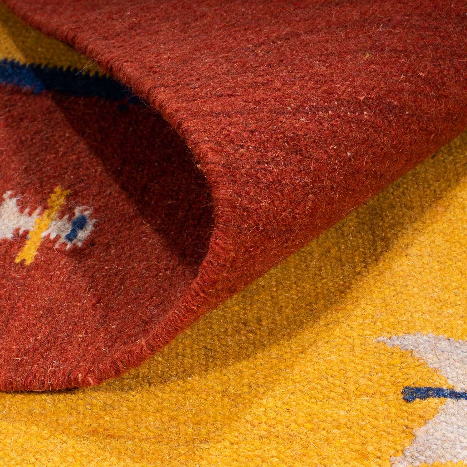 Kelim tapijt - Trendy - 240 x 170 cm - goud