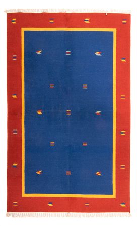 Tapis Kelim - Tendance - 240 x 170 cm - bleu foncé