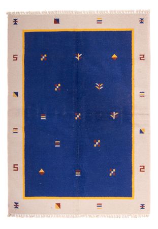 Alfombra Kelim - Tendencia - 240 x 170 cm - azul oscuro