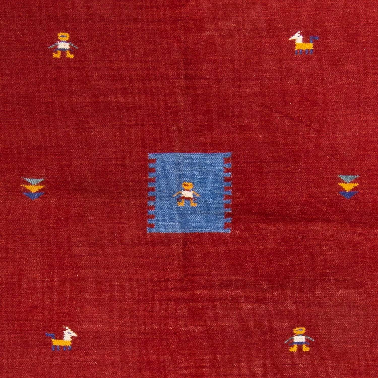 Tappeto Kelim - Tendenza - 240 x 170 cm - rosso scuro