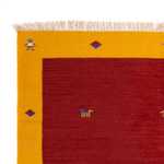 Dywan Kelim - modny - 240 x 170 cm - ciemna czerwień