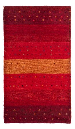 Alfombra Gabbeh - Loribaft Softy - 110 x 60 cm - rojo oscuro