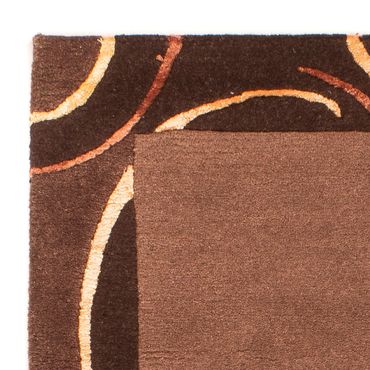 Tapis Népalais - 140 x 70 cm - marron