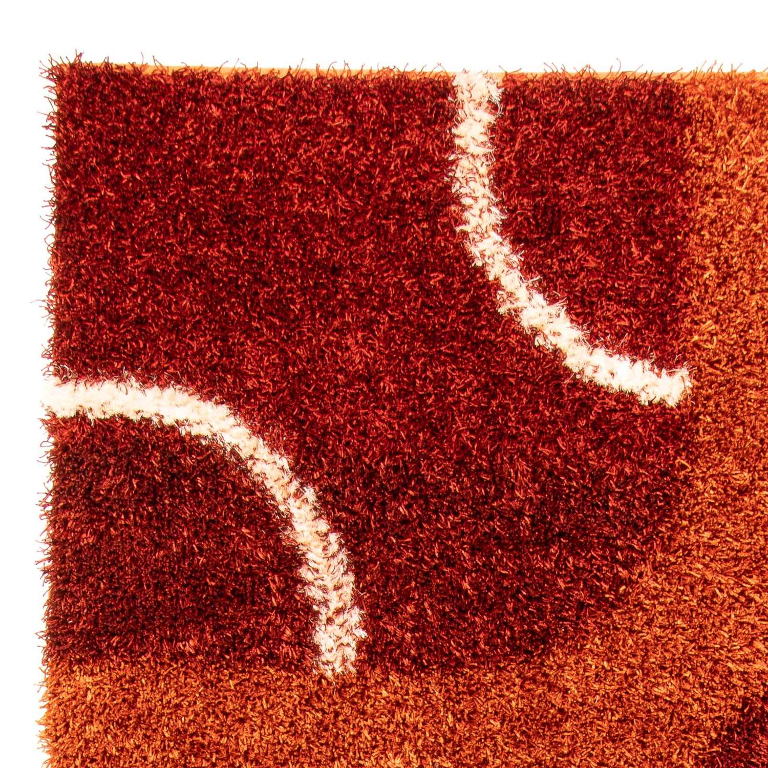 Hoogpolig tapijt - 316 x 220 cm - bruin