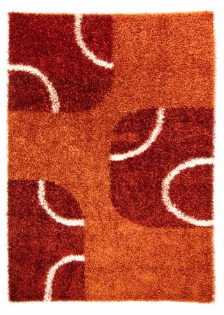 High-Pile Rug - 316 x 220 cm - brown