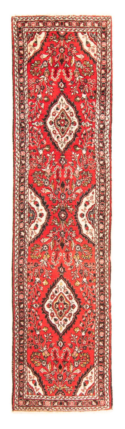 Tapis de couloir Tapis persan - Nomadic - 312 x 78 cm - rouge