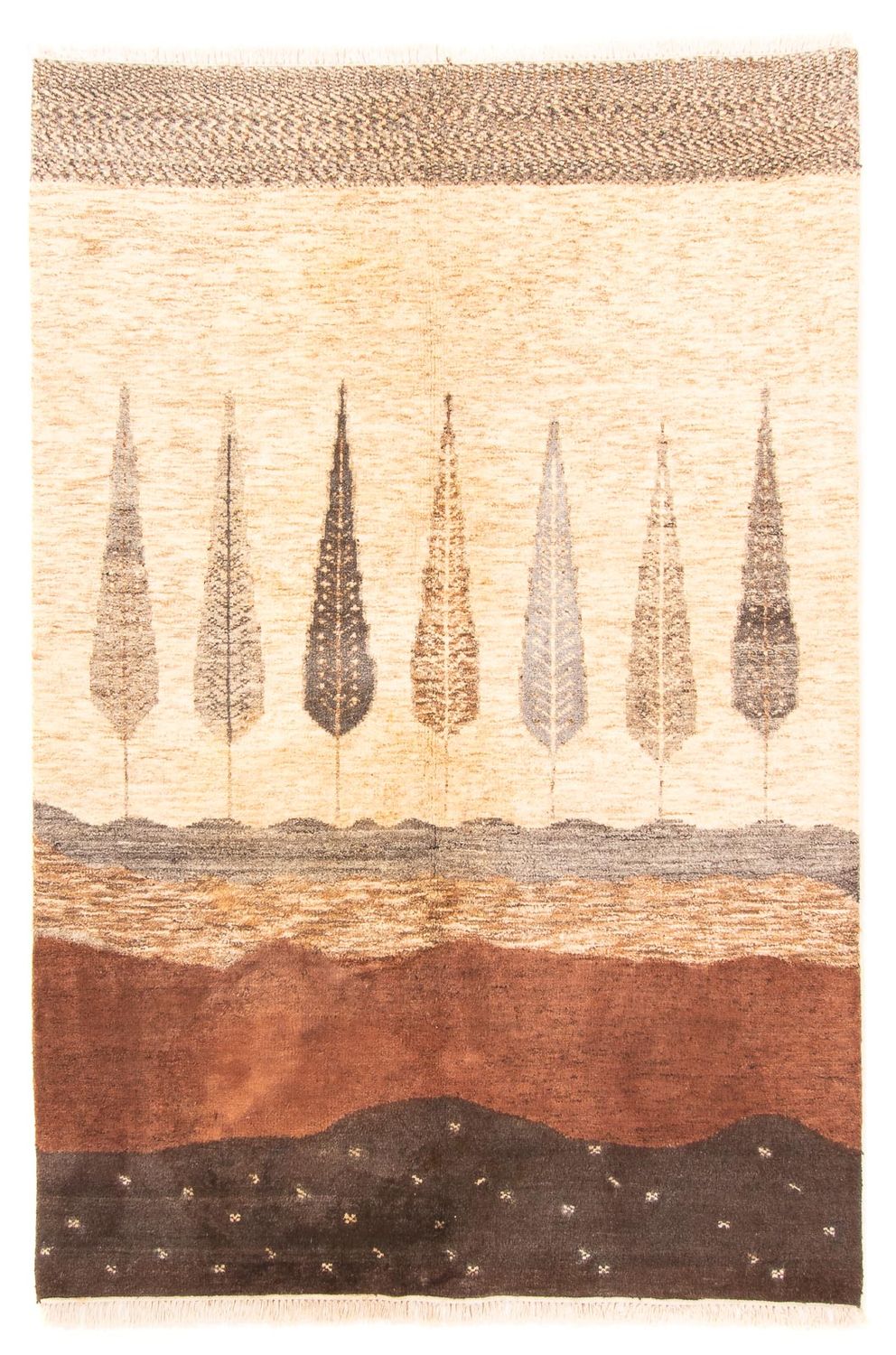 Alfombra de diseño - 245 x 184 cm - beige