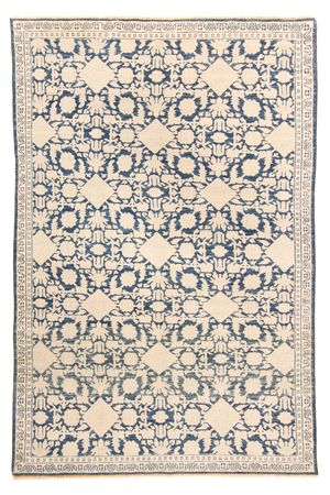 Tapis design - 279 x 185 cm - bleu foncé