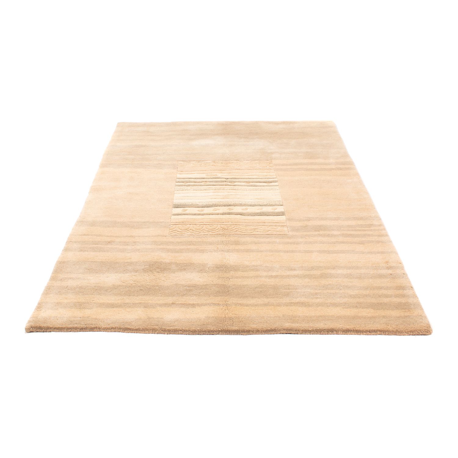 Nepal mattan - 202 x 141 cm - beige
