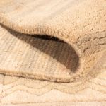 Nepal mattan - 202 x 141 cm - beige