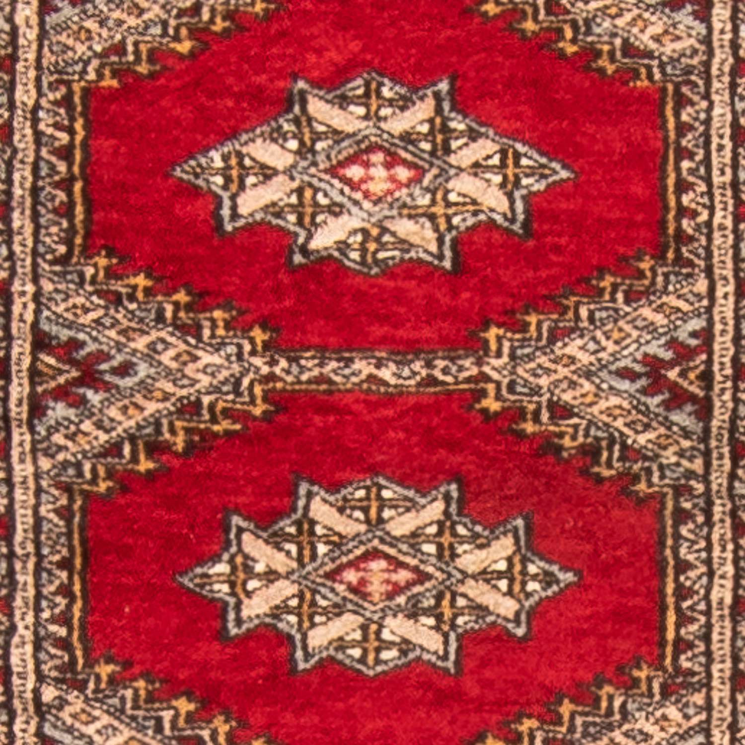 Corredor Tapete Paquistão - 247 x 83 cm - vermelho escuro