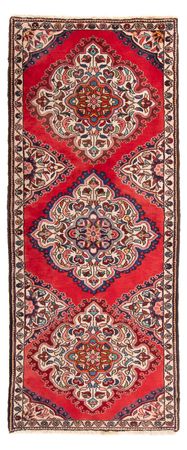 Alfombra de pasillo Alfombra persa - Nómada - 196 x 73 cm - rojo oscuro