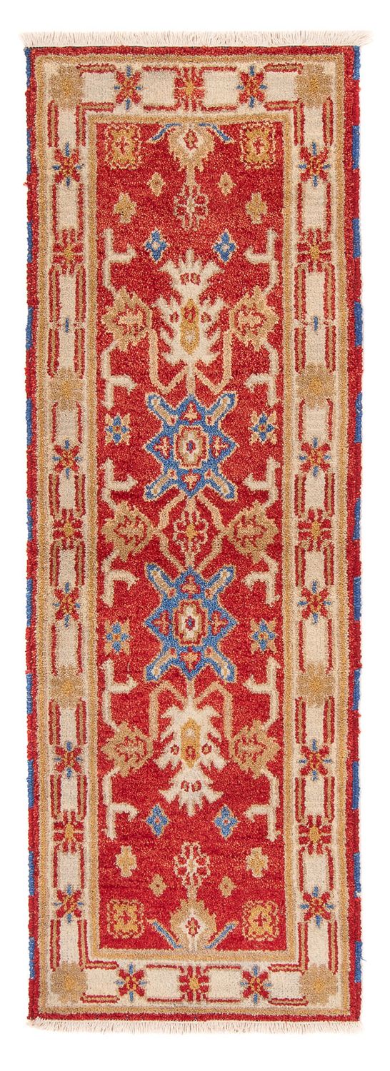 Tapis de couloir Tapis oriental - 199 x 62 cm - rouge foncé