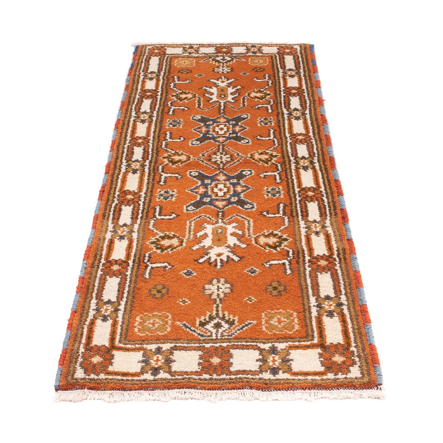 Corredor Tapete Oriental - 195 x 65 cm - laranja