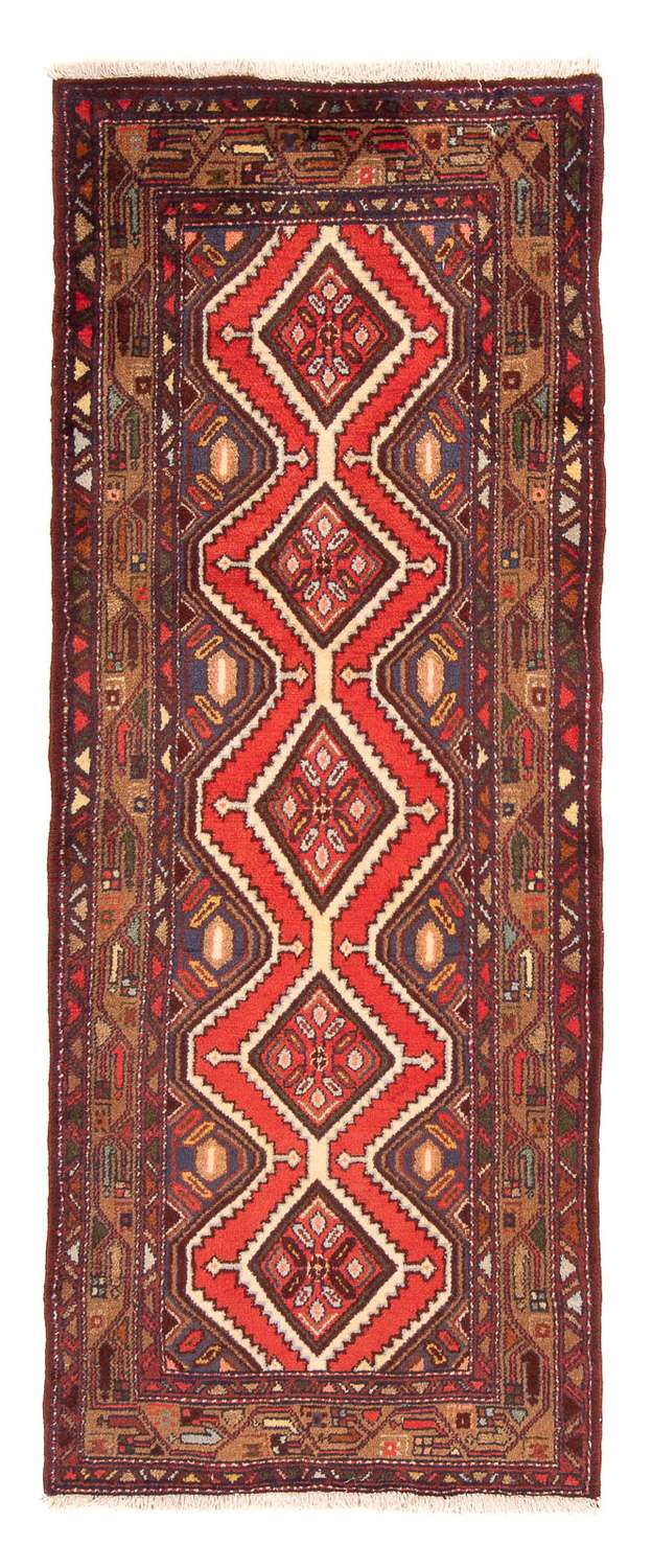 Biegacz Perski dywan - Nomadyczny - 190 x 75 cm - czerwony