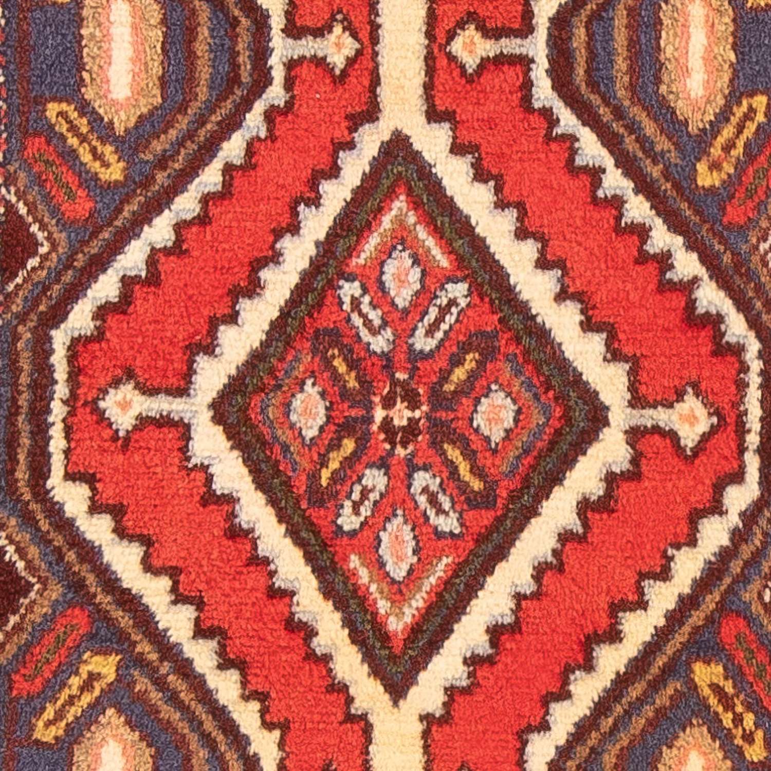 Corredor Tapete Persa - Nomadic - 190 x 75 cm - vermelho
