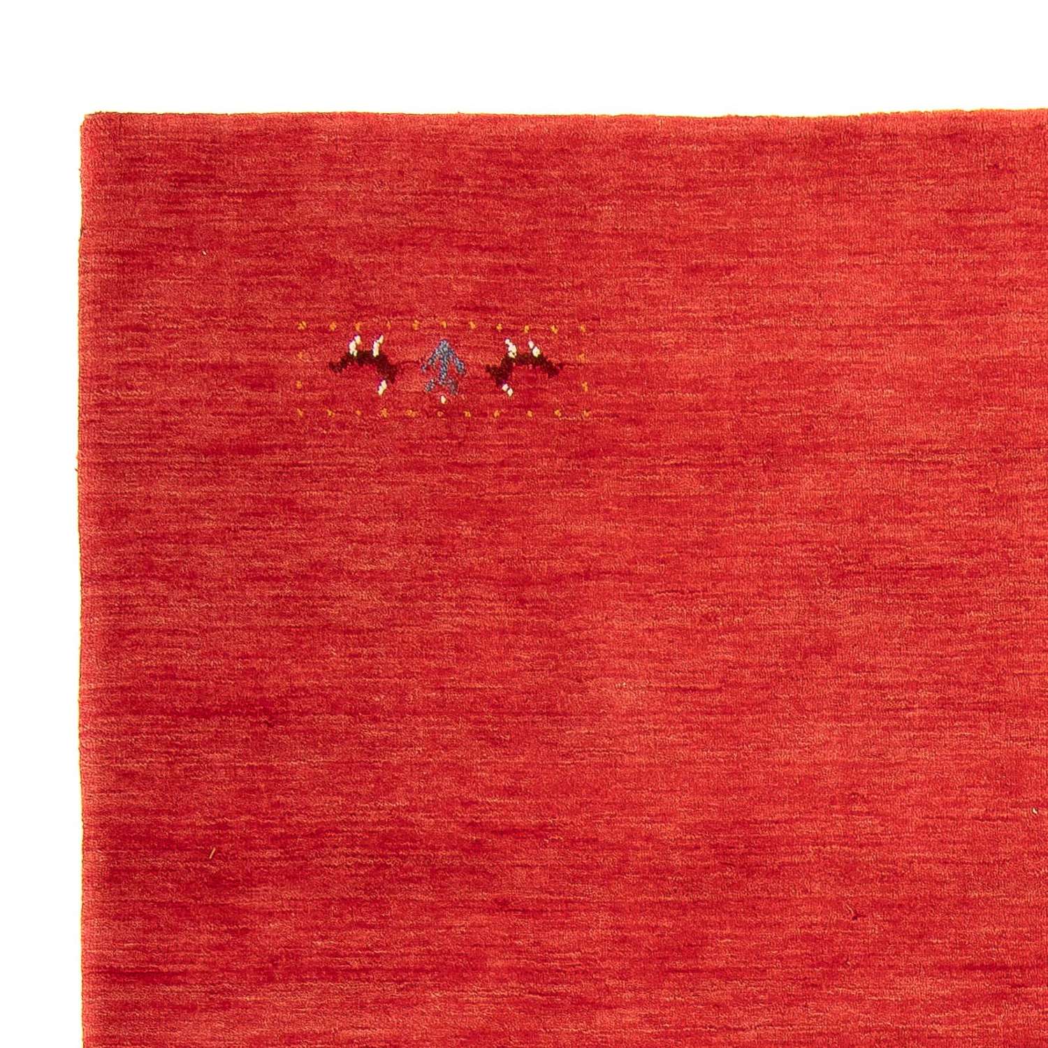 Tappeto Gabbeh - Loribaft Softy - 240 x 170 cm - rosso scuro