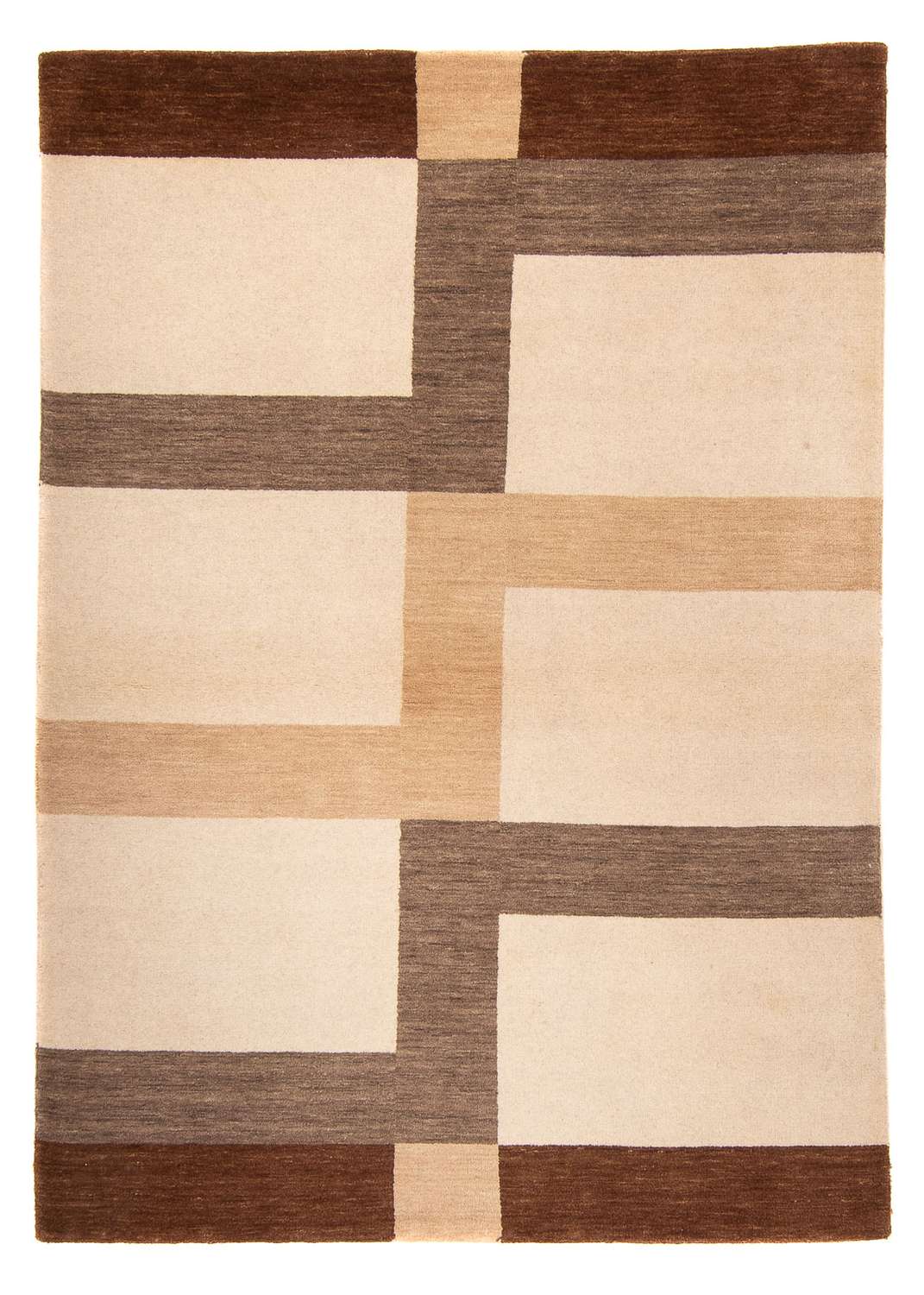 Gabbeh koberec - Loribaft Softy - 177 x 120 cm - béžová