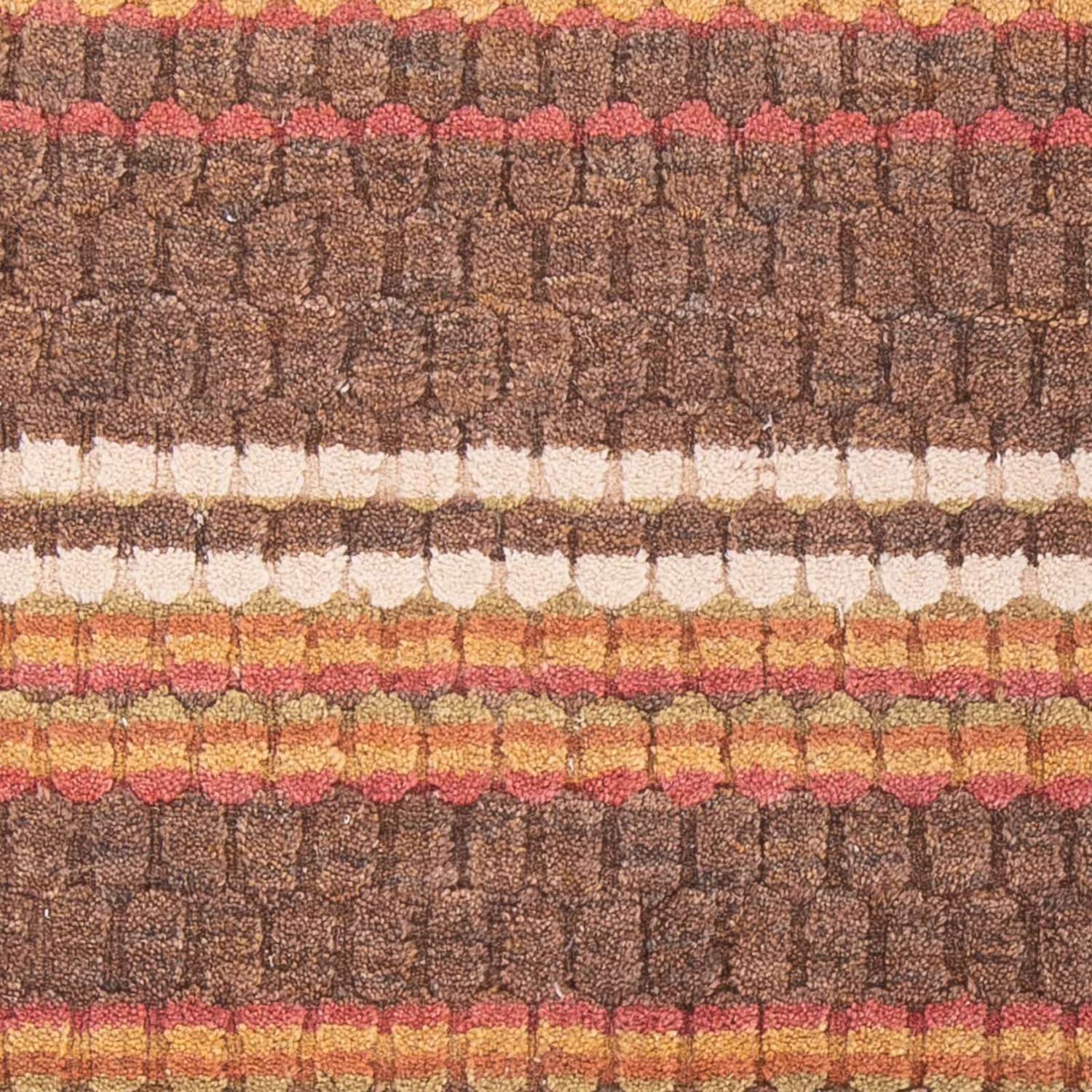 Gabbeh teppe - Loribaft Softy - 150 x 100 cm - mørk brun