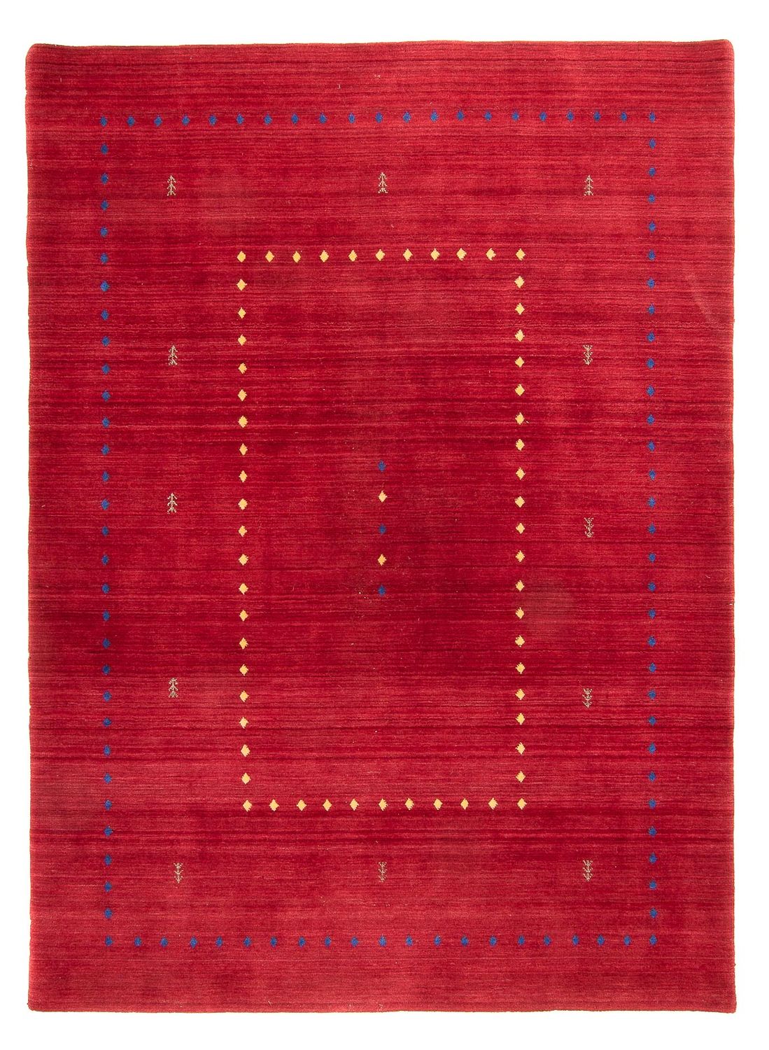 Gabbeh Rug - Loribaft Softy - 240 x 170 cm - dark red