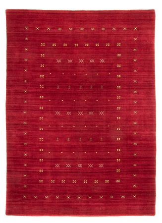 Gabbeh Tapijt - Loribaft Softy - 240 x 170 cm - donkerrood