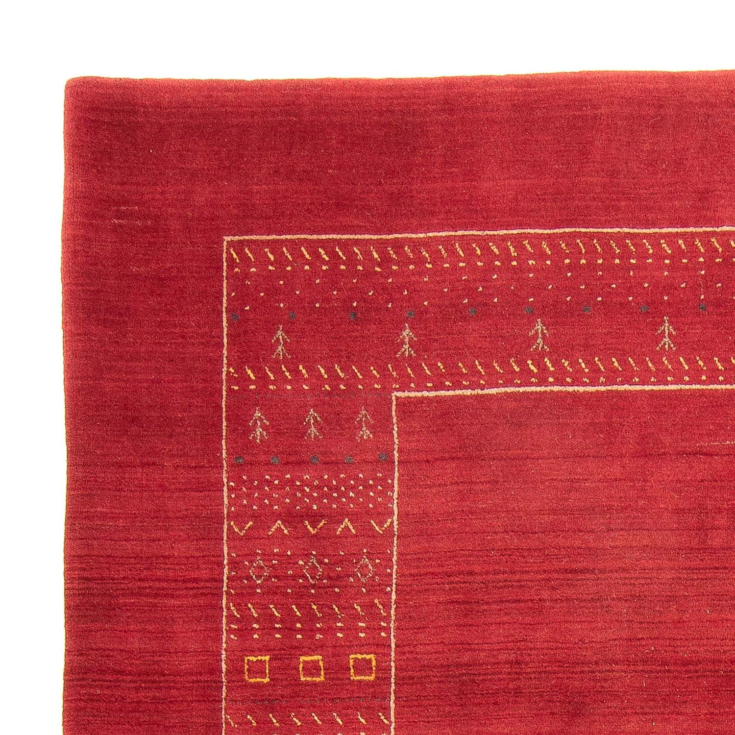 Gabbeh Rug - Loribaft Softy - 240 x 170 cm - dark red