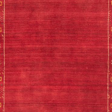 Tapete Gabbeh - Loribaft Softy - 240 x 170 cm - vermelho escuro