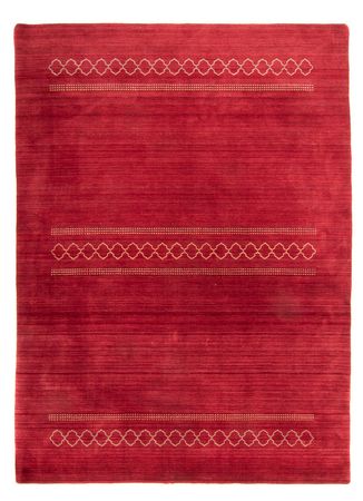 Alfombra Gabbeh - Loribaft Softy - 240 x 170 cm - rojo oscuro