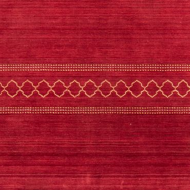 Gabbeh Rug - Loribaft Softy - 240 x 170 cm - dark red