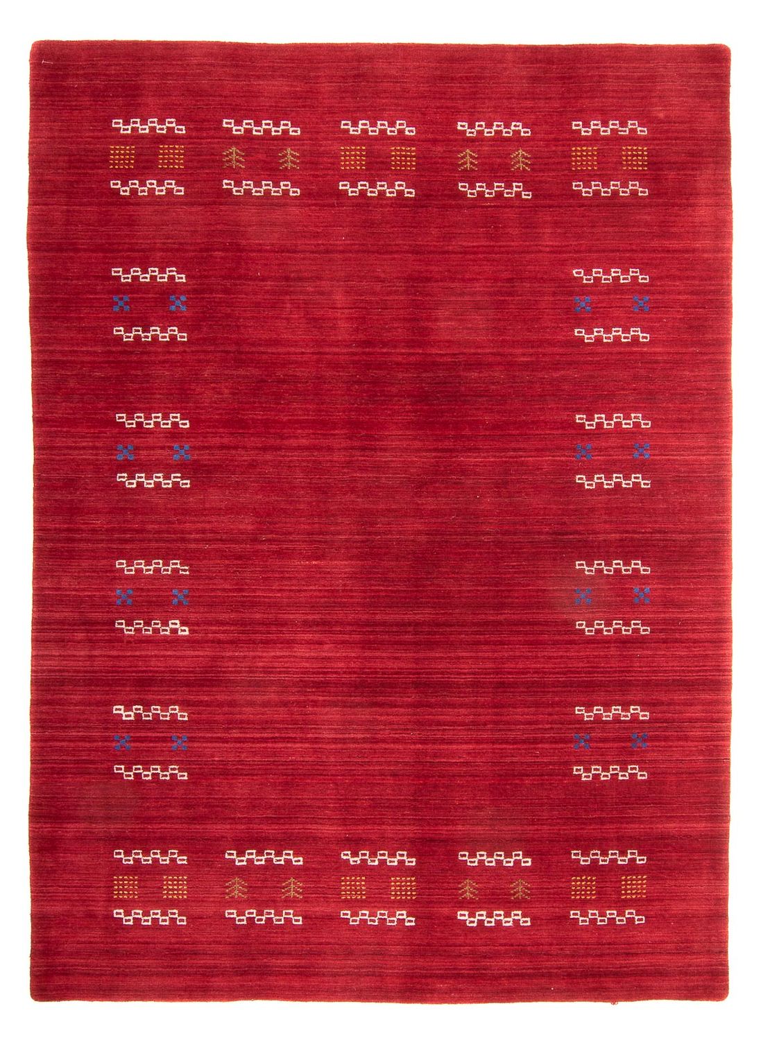 Gabbeh Rug - Loribaft Softy - 240 x 170 cm - dark red