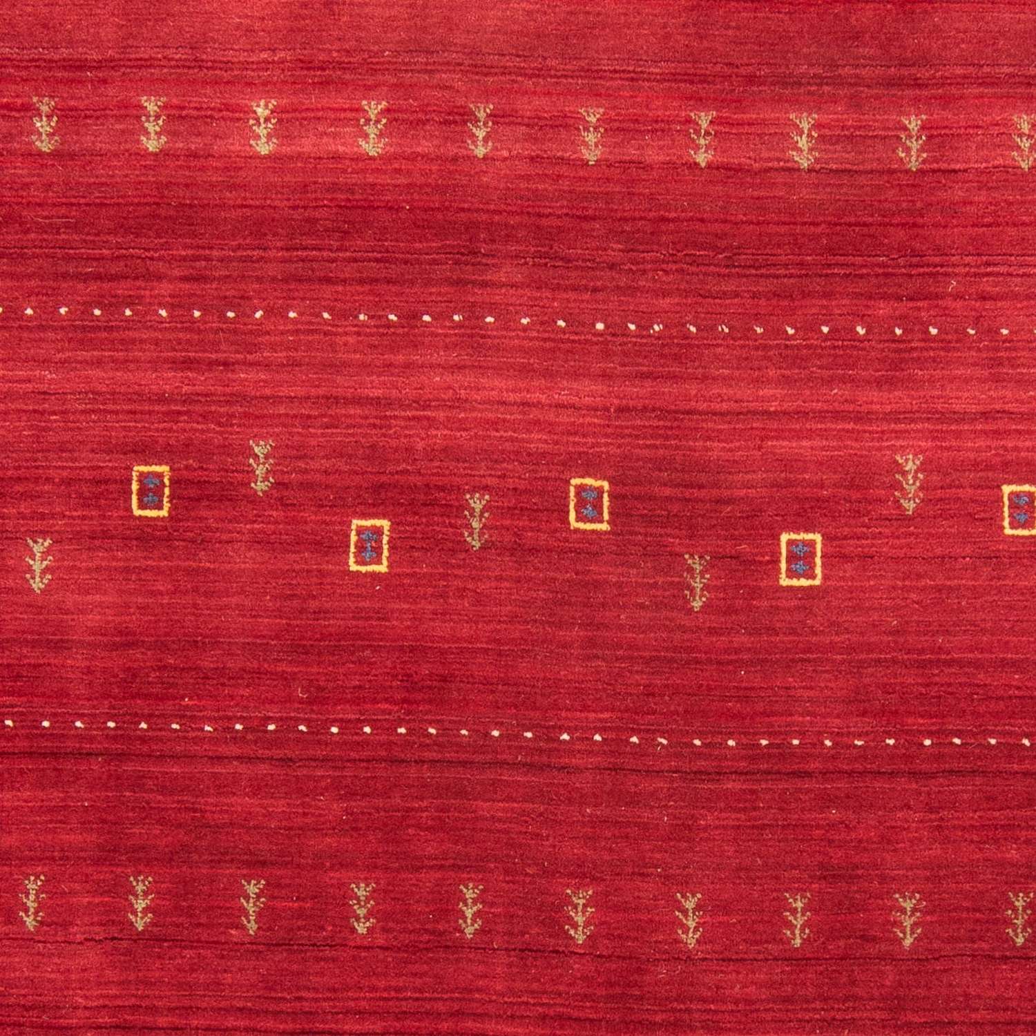 Gabbeh teppe - Loribaft Softy - 240 x 170 cm - mørk rød