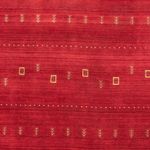 Tapis Gabbeh - Loribaft Softy - 240 x 170 cm - rouge foncé