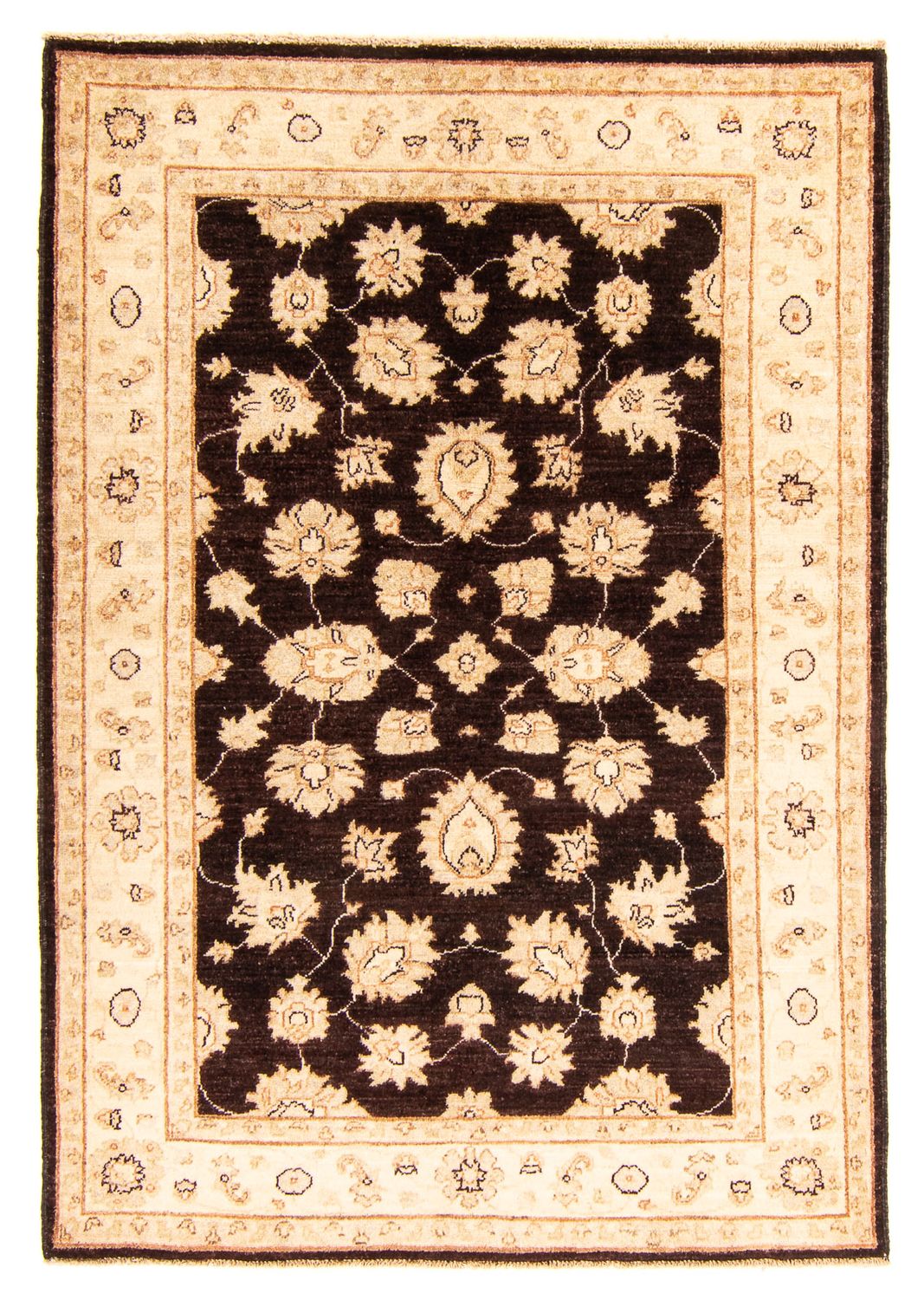 Tapis Ziegler - 166 x 118 cm - marron foncé