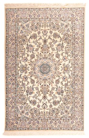 Alfombra Persa - Nain - Real - 207 x 128 cm - beige