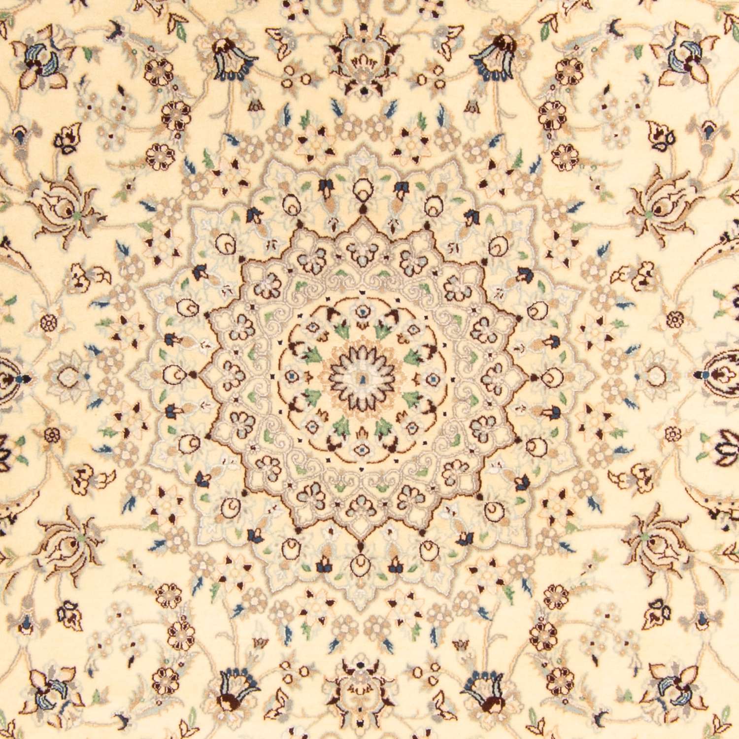 Dywan perski - Nain - Królewski - 323 x 212 cm - beżowy