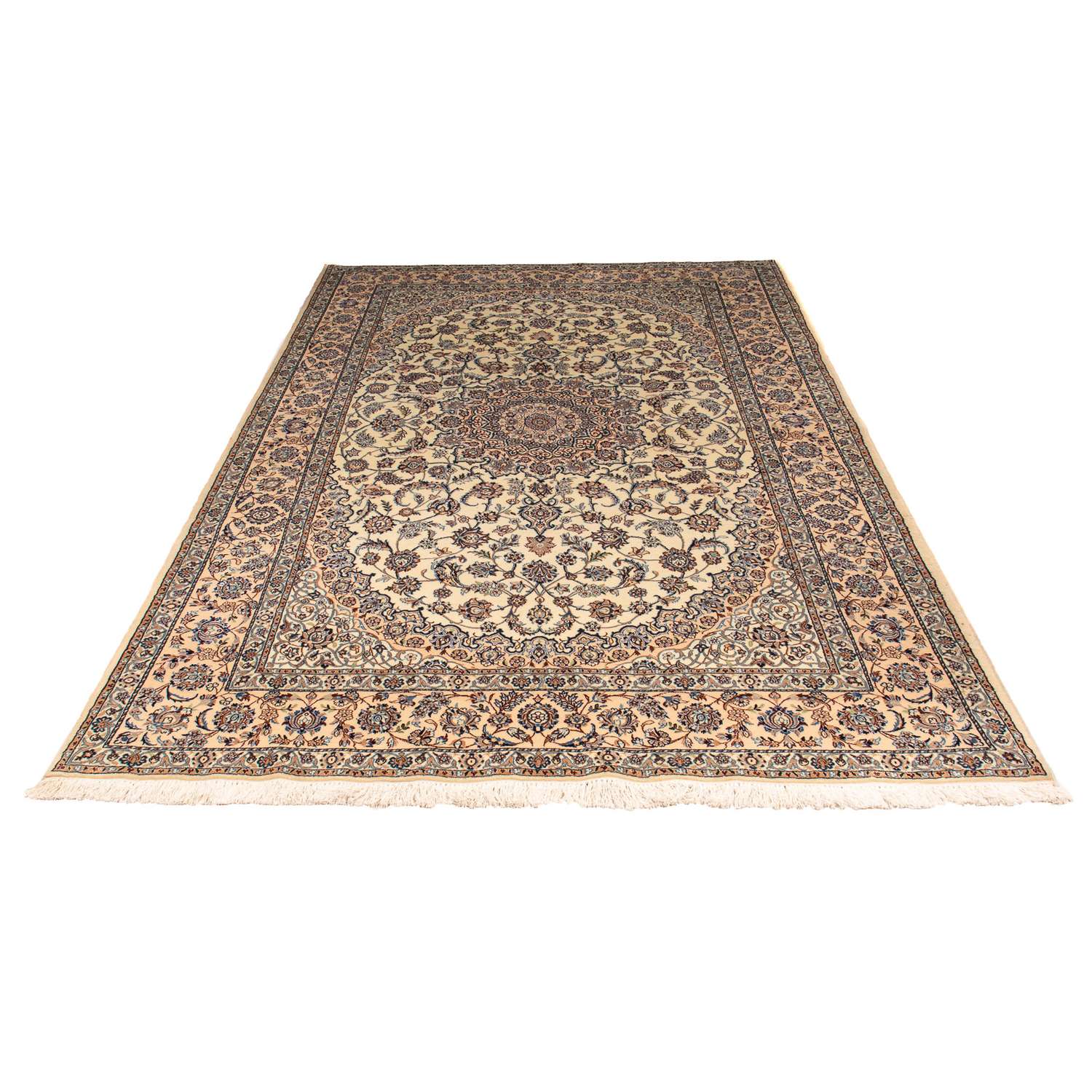 Perzisch tapijt - Nain - Premium - 264 x 155 cm - beige