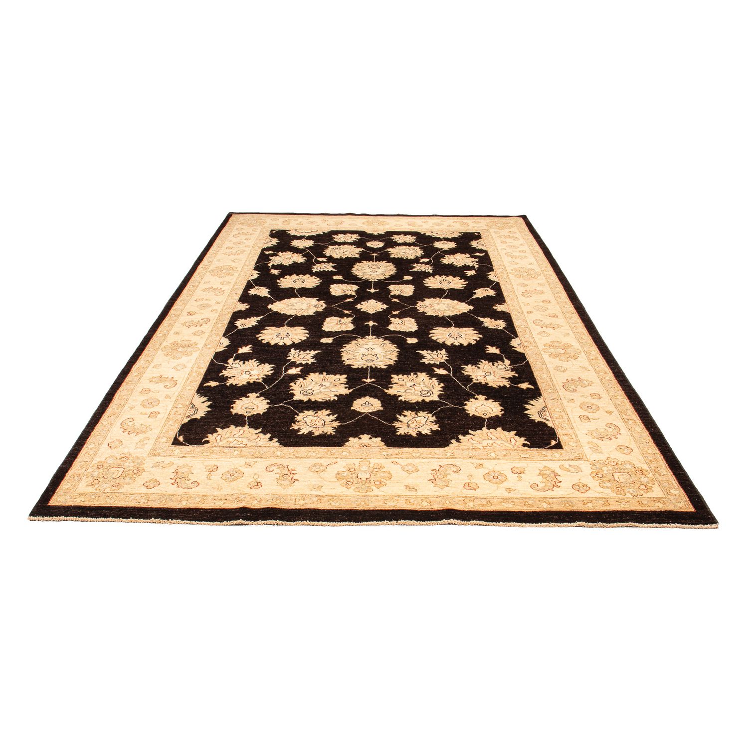 Tapis Ziegler - 309 x 208 cm - marron foncé