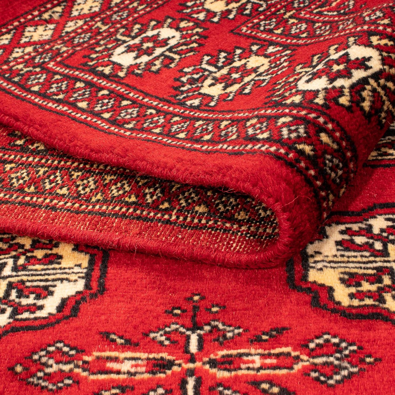 Alfombra Pakistani - 155 x 97 cm - rojo oscuro