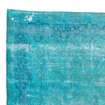 Vintage tapijt - 395 x 295 cm - blauw