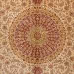 Jedwabny dywan - Ghom Silk - Premium - 237 x 154 cm - brązowy