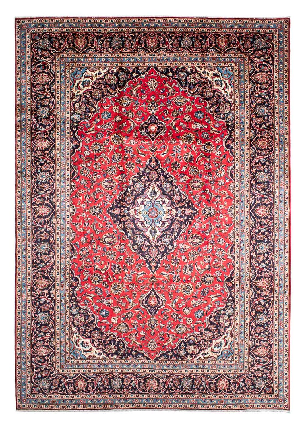 Perzisch tapijt - Keshan - 348 x 246 cm - rood