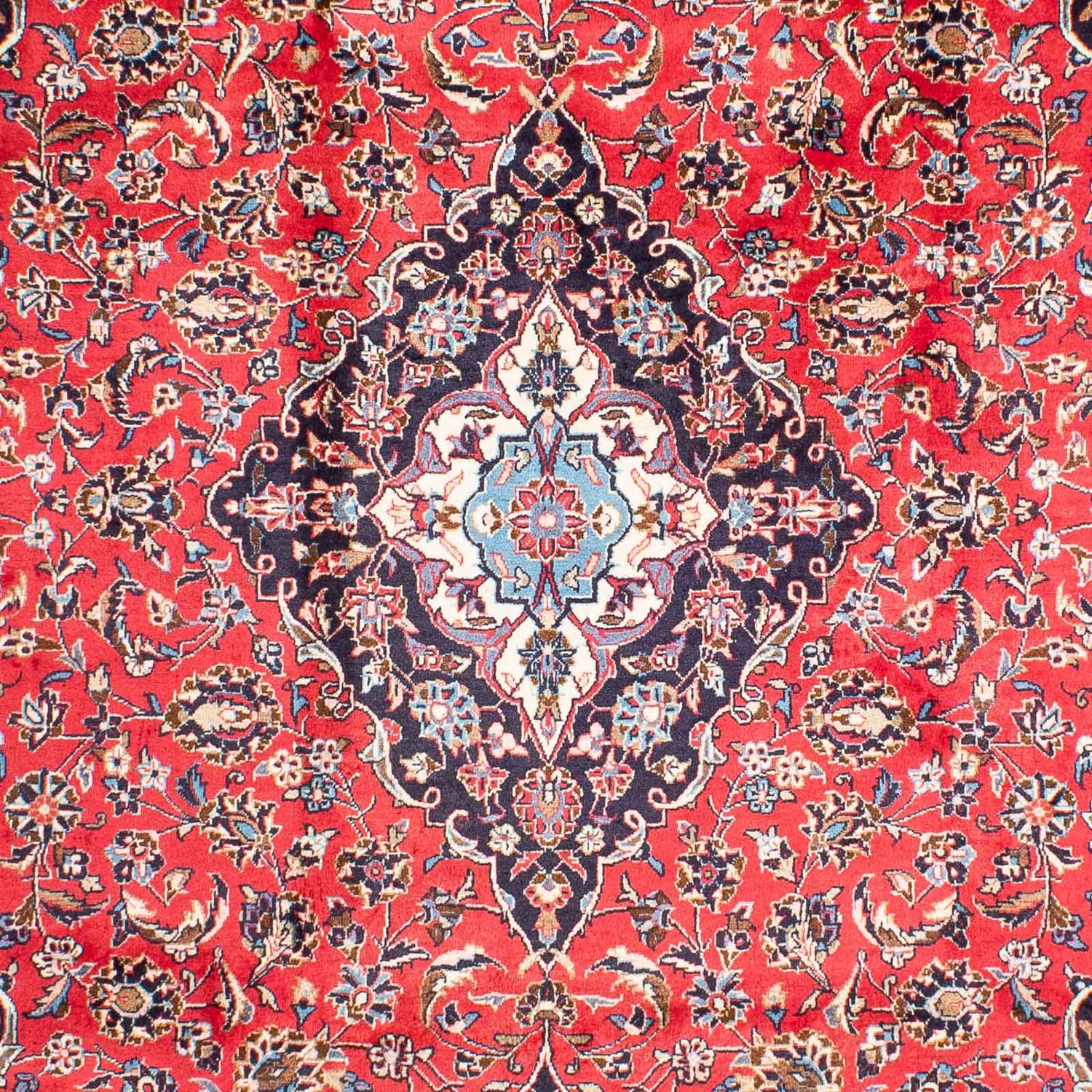 Alfombra persa - Keshan - 348 x 246 cm - rojo