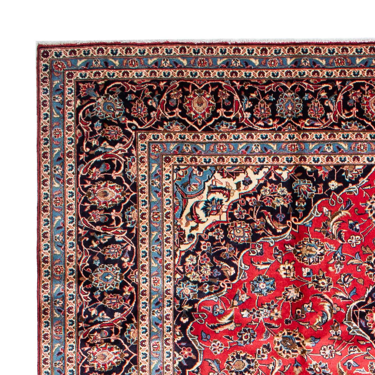 Tapis persan - Keshan - 348 x 246 cm - rouge