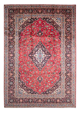 Perser Rug - Keshan - 348 x 246 cm - red