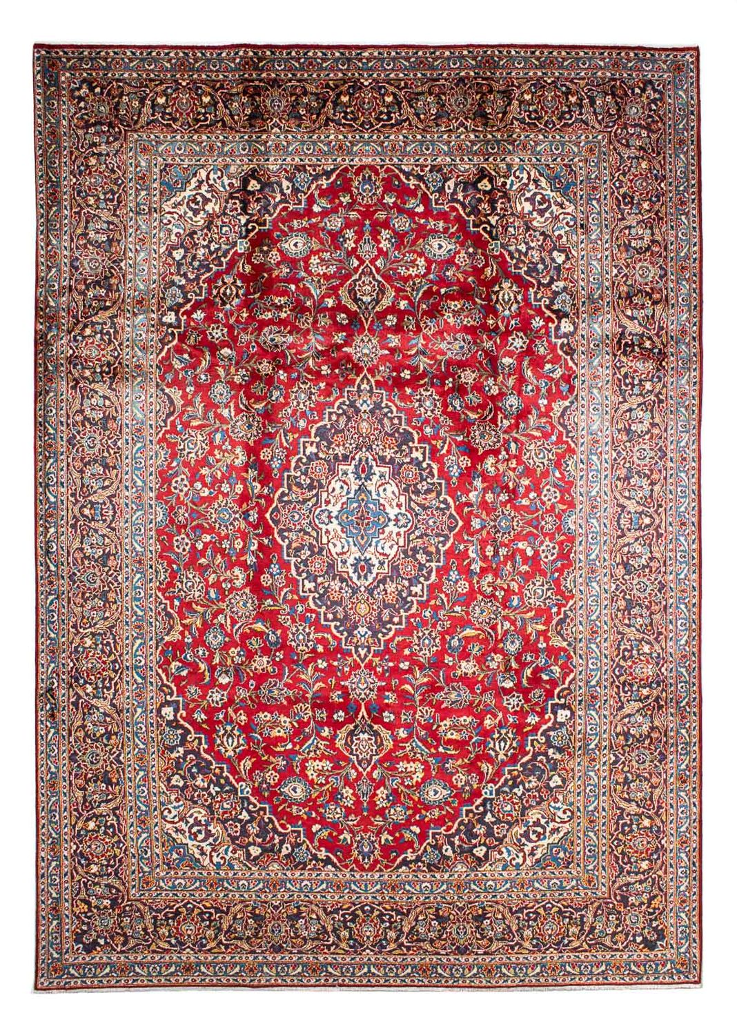 Tapis persan - Keshan - 354 x 240 cm - rouge