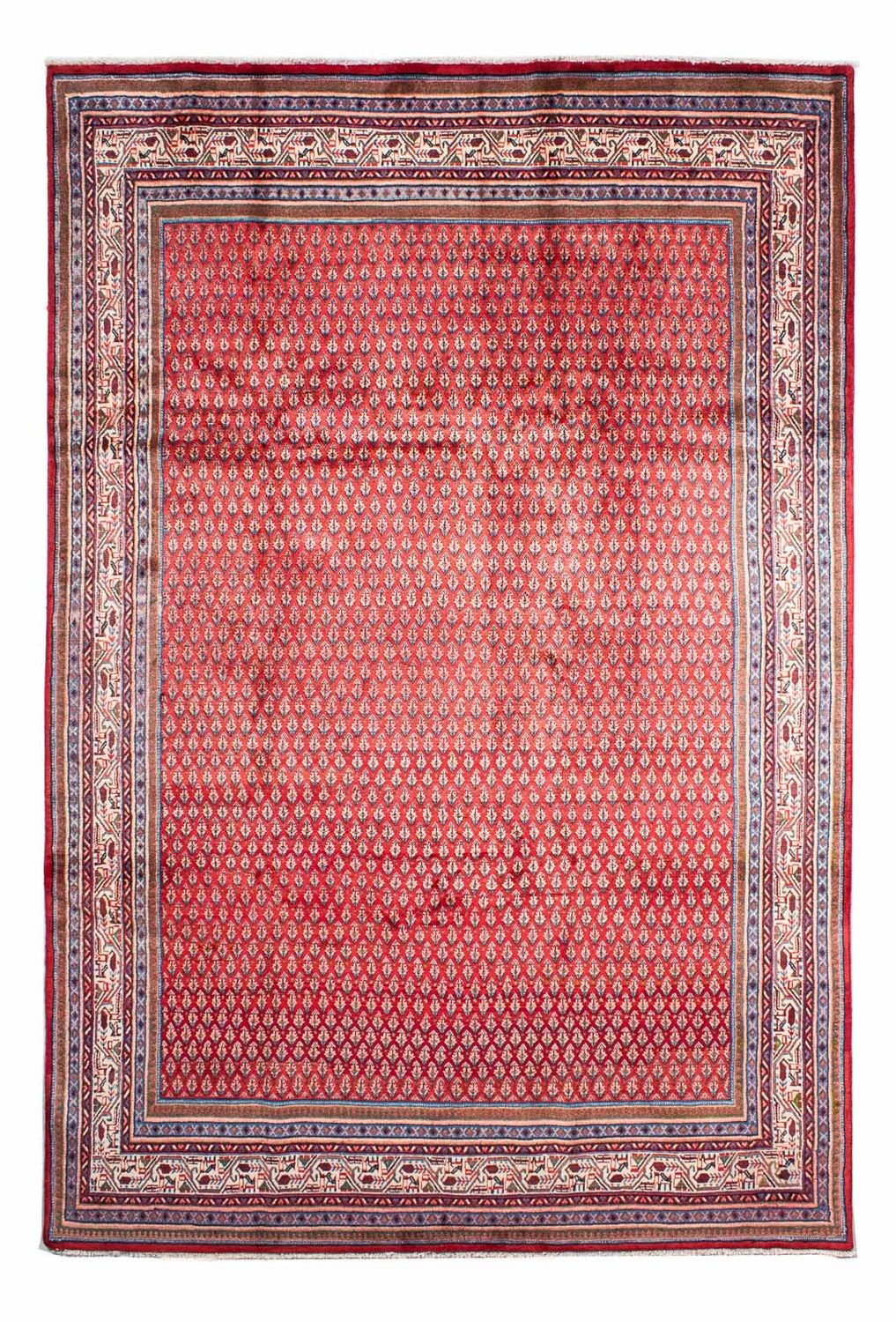 Tapis persan - Mir - 317 x 219 cm - rouge